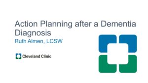 Action Planning after a Dementia Diagnosis