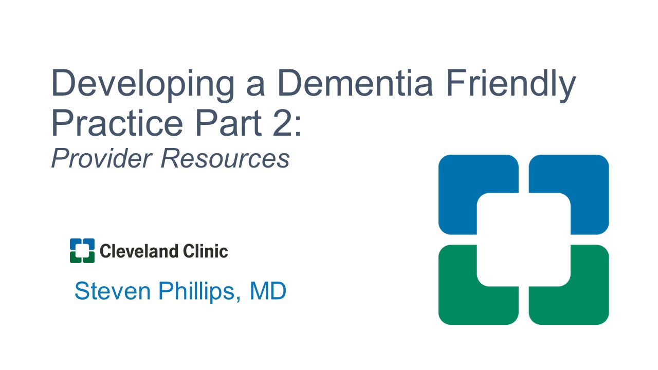 Developing dementia friendly practice 2