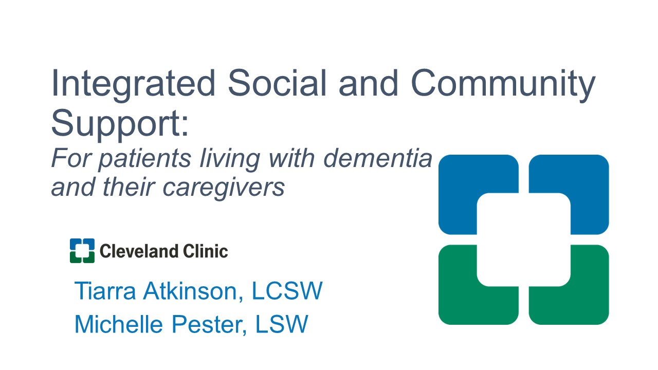 Integrated social and communtiy support